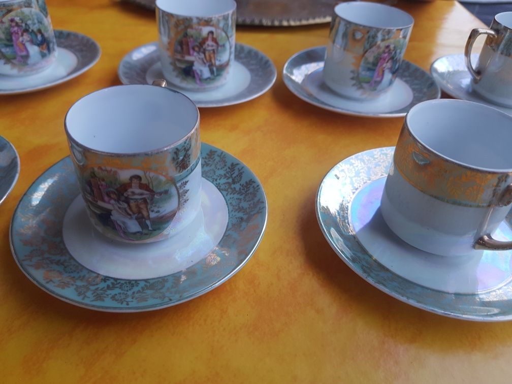 Karlsbad porcelana ,zestaw do espresso przed wojenny