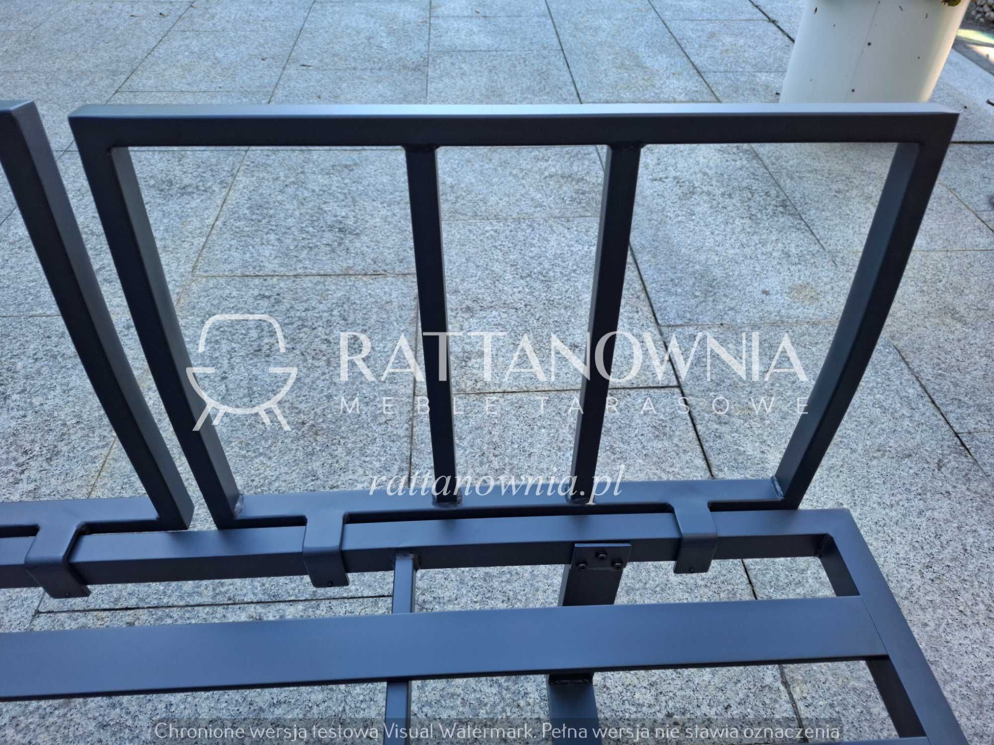 Narożnik Modułowy Aluminiowy Ogrodowy Nowoczesny Zestaw Wypoczynkowy