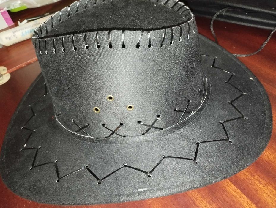 Капелюх ковбоя чорна, вечірка, костюм розмір  57-58