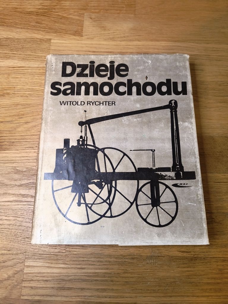 Książka dzieje samochodu Witold Rychter