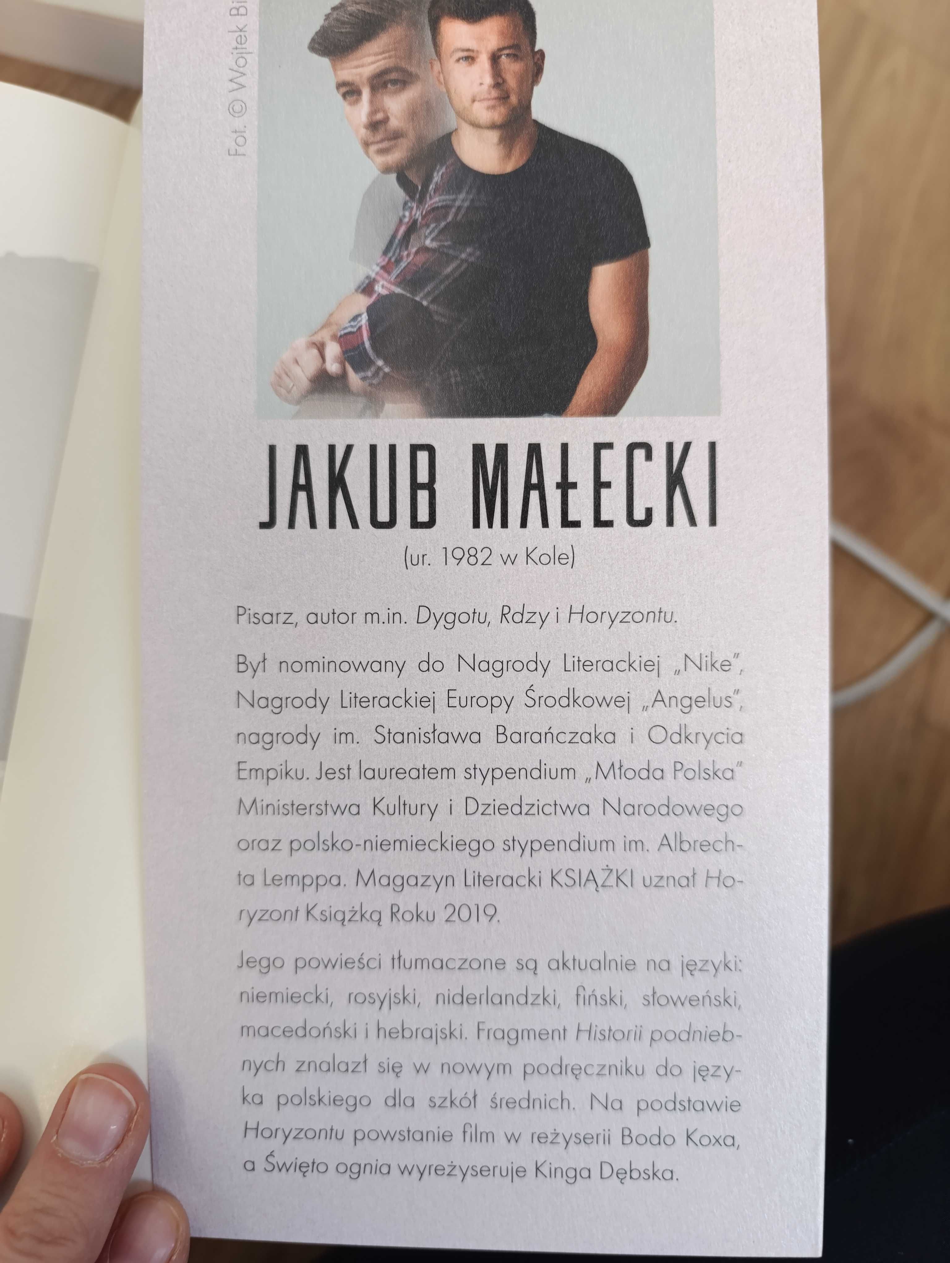 Książka Jakub Małecki Święto Ognia