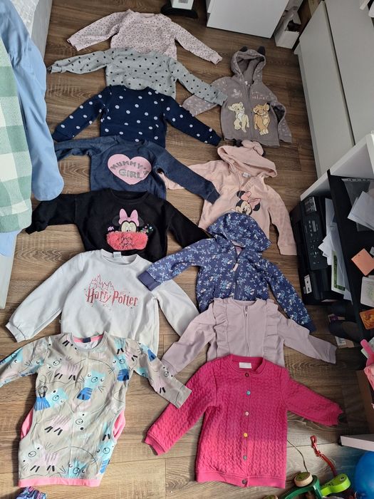 Paka zestaw ubranek dla dziewczynki 98 104