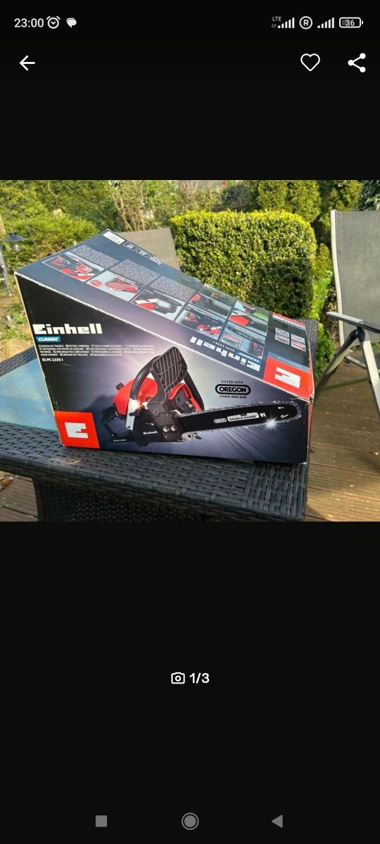 Piła spalinowa einhell
