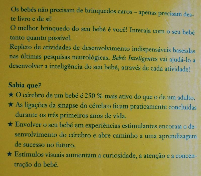 Bebés Inteligentes (Jogos Para Brincar e Aprender) de Jackie Silberg
