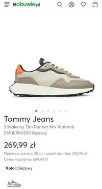 Buty męskie Tommy Jeans