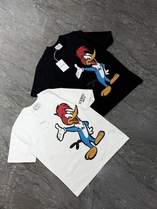 BALENCIAGA scotch tape type футболка мужская оверсайз унисекс