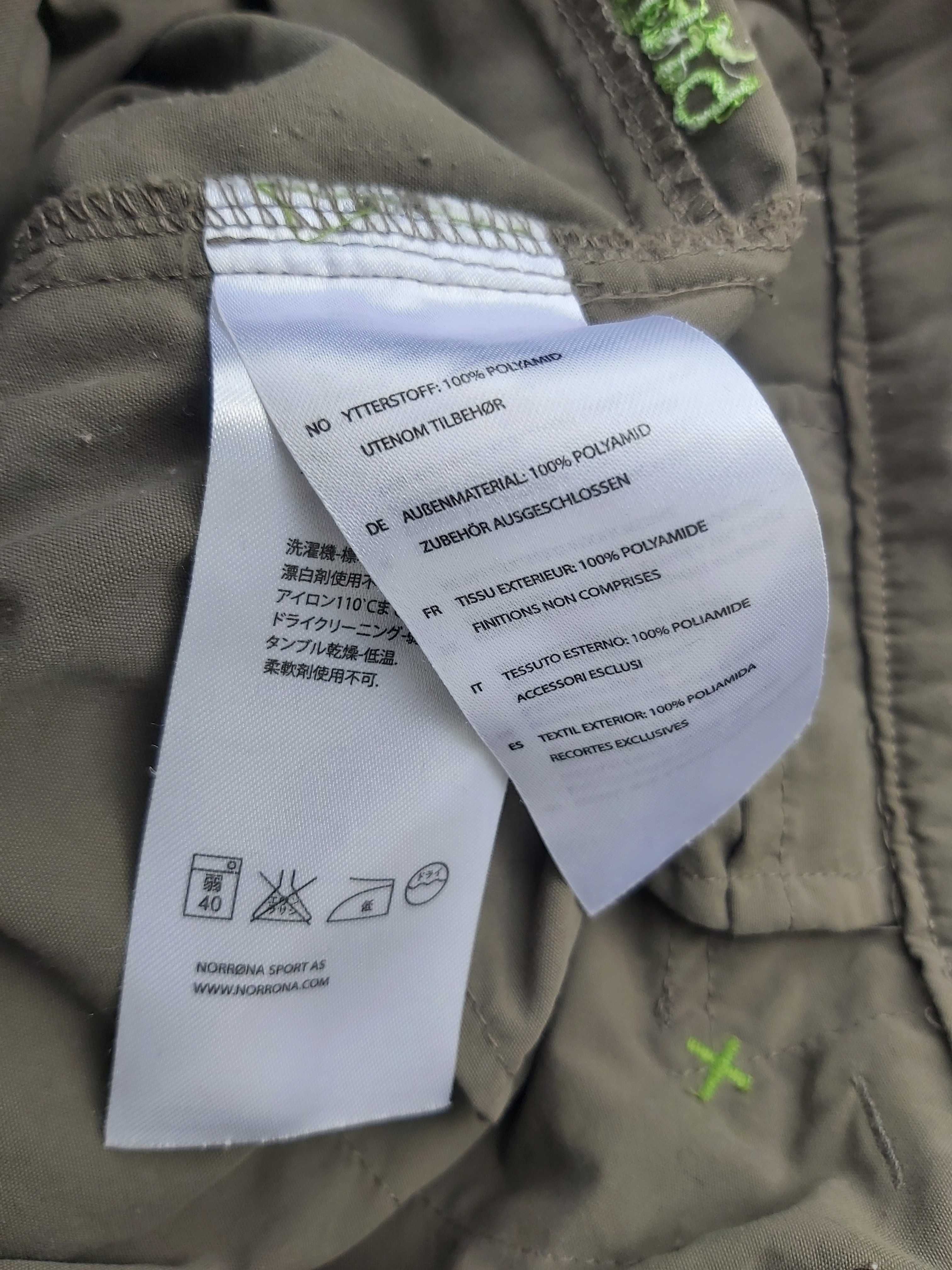 Męskie krótkie spodenki NORRONA Bitihorn Shorts M's pasOk82cm 165-70cm