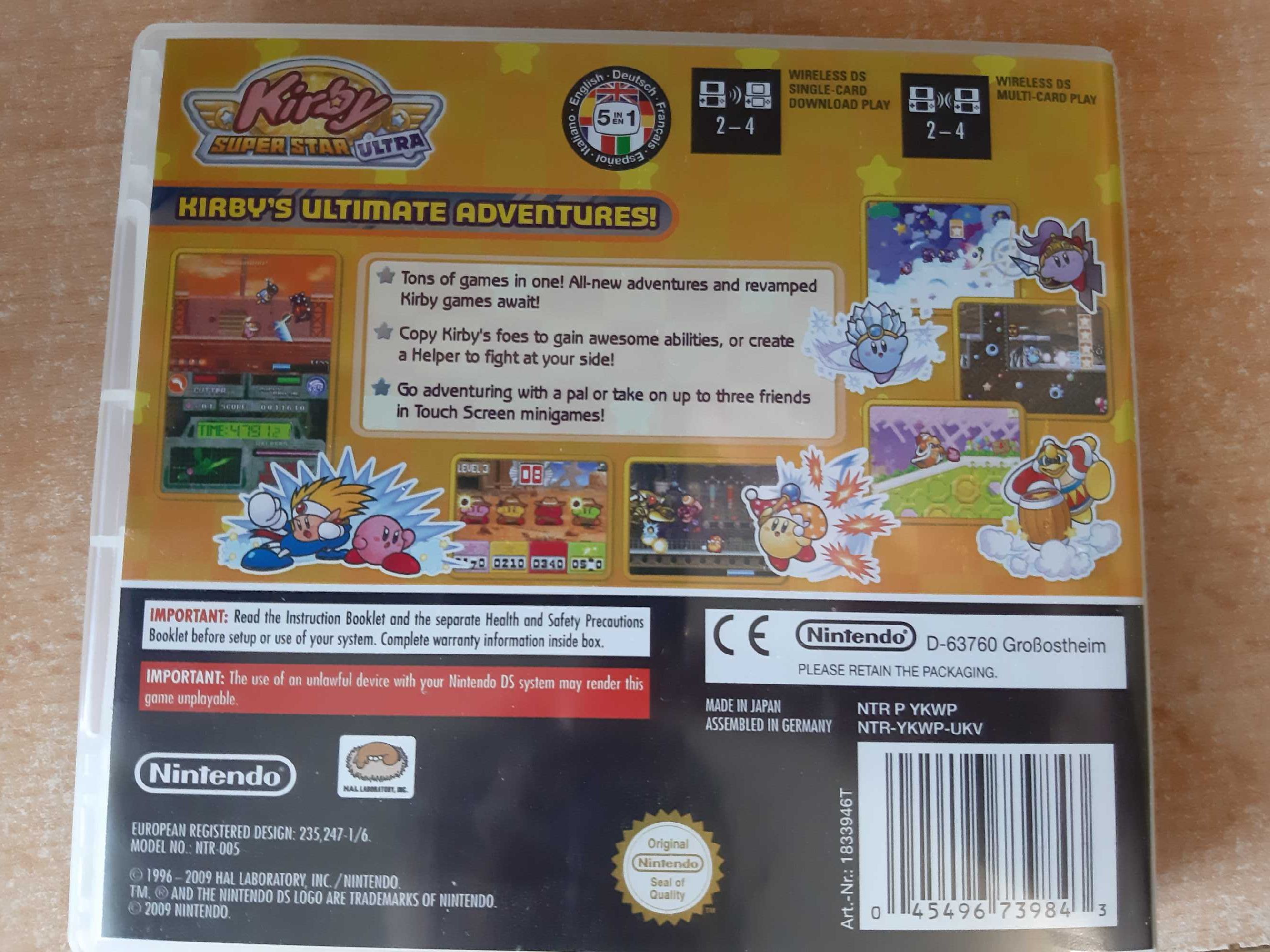 Kirby Super Star Ultra - Nintendo DS