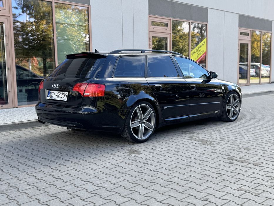 Audi A4 B7 3x S-line 2.0TDI 8v / Navi / Klima / 19” Alufelgi / Import