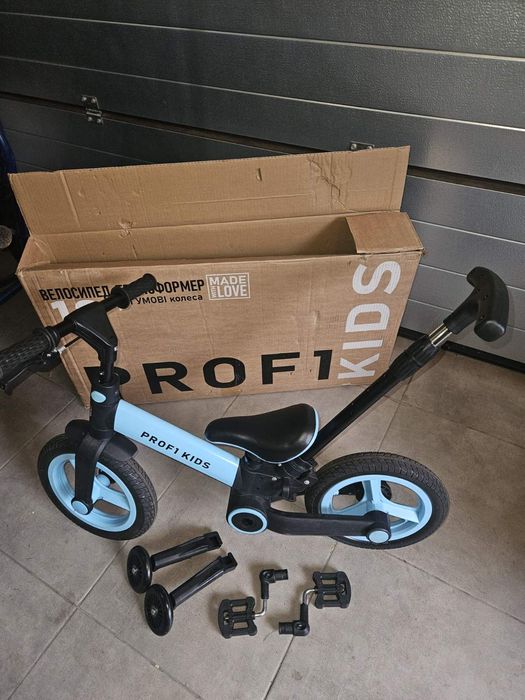 Складний велосипед велобіг 2 в 1 беговел Profi Kids