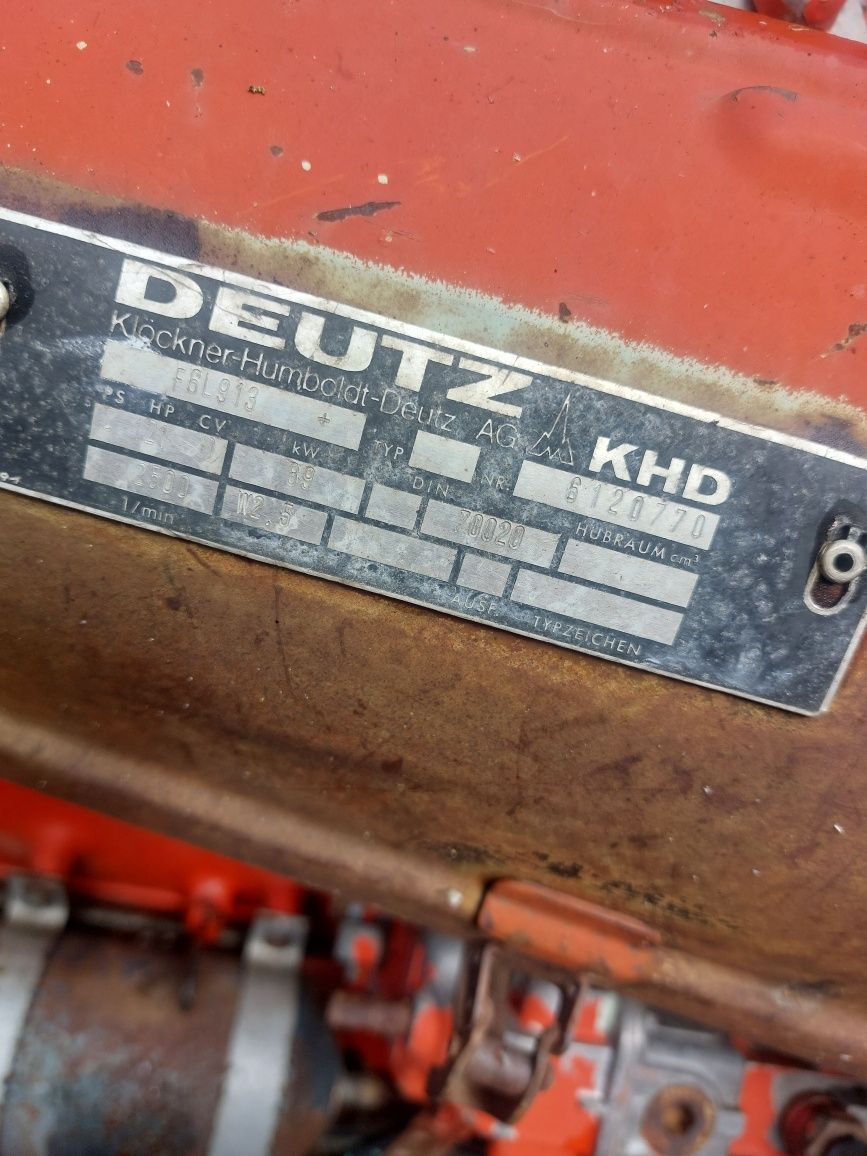 Silnik 6 deutz fahr