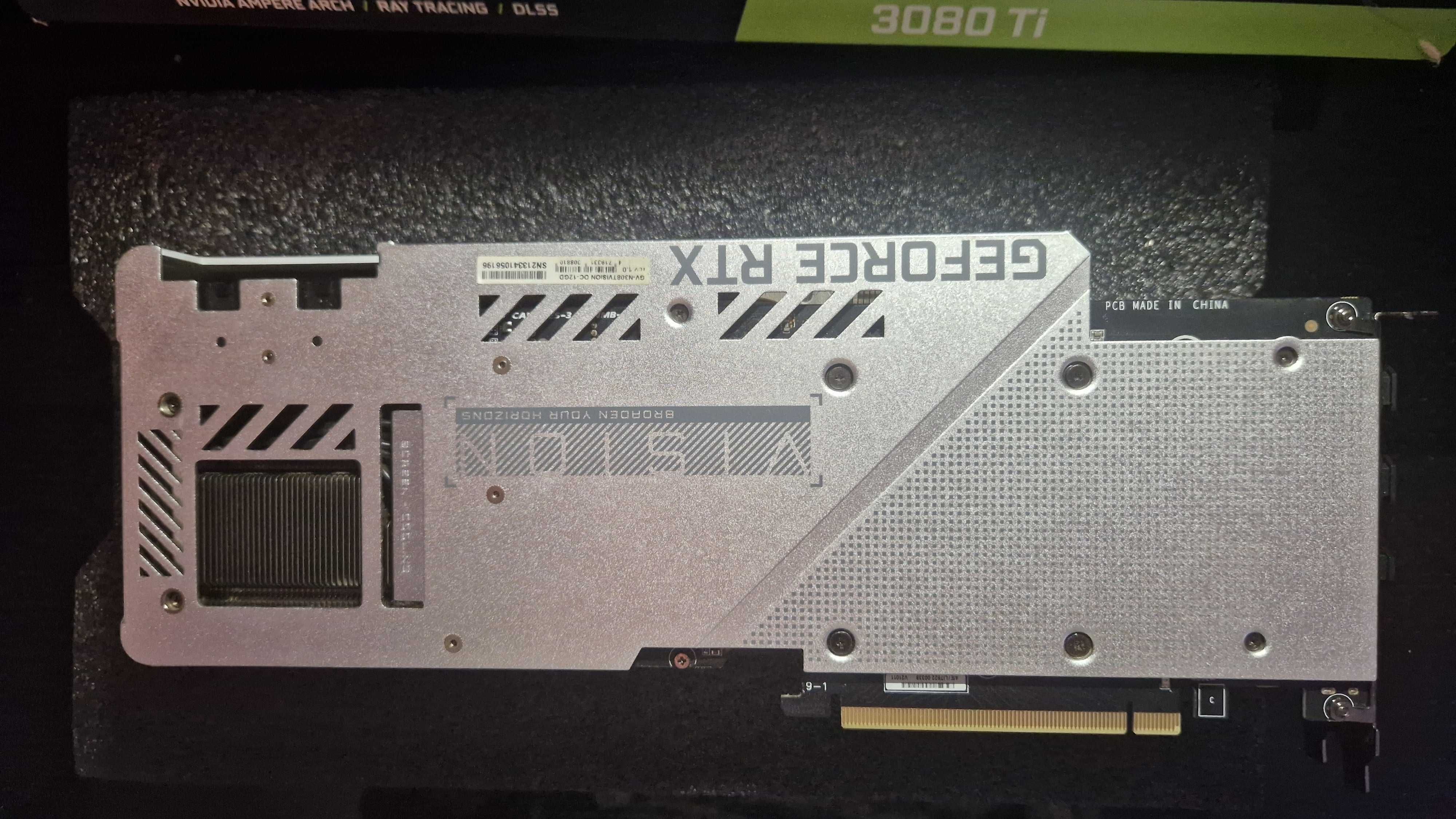 Karta graficzna Gigabyte GeForce RTX 3080 Ti Vision OC 12 GB