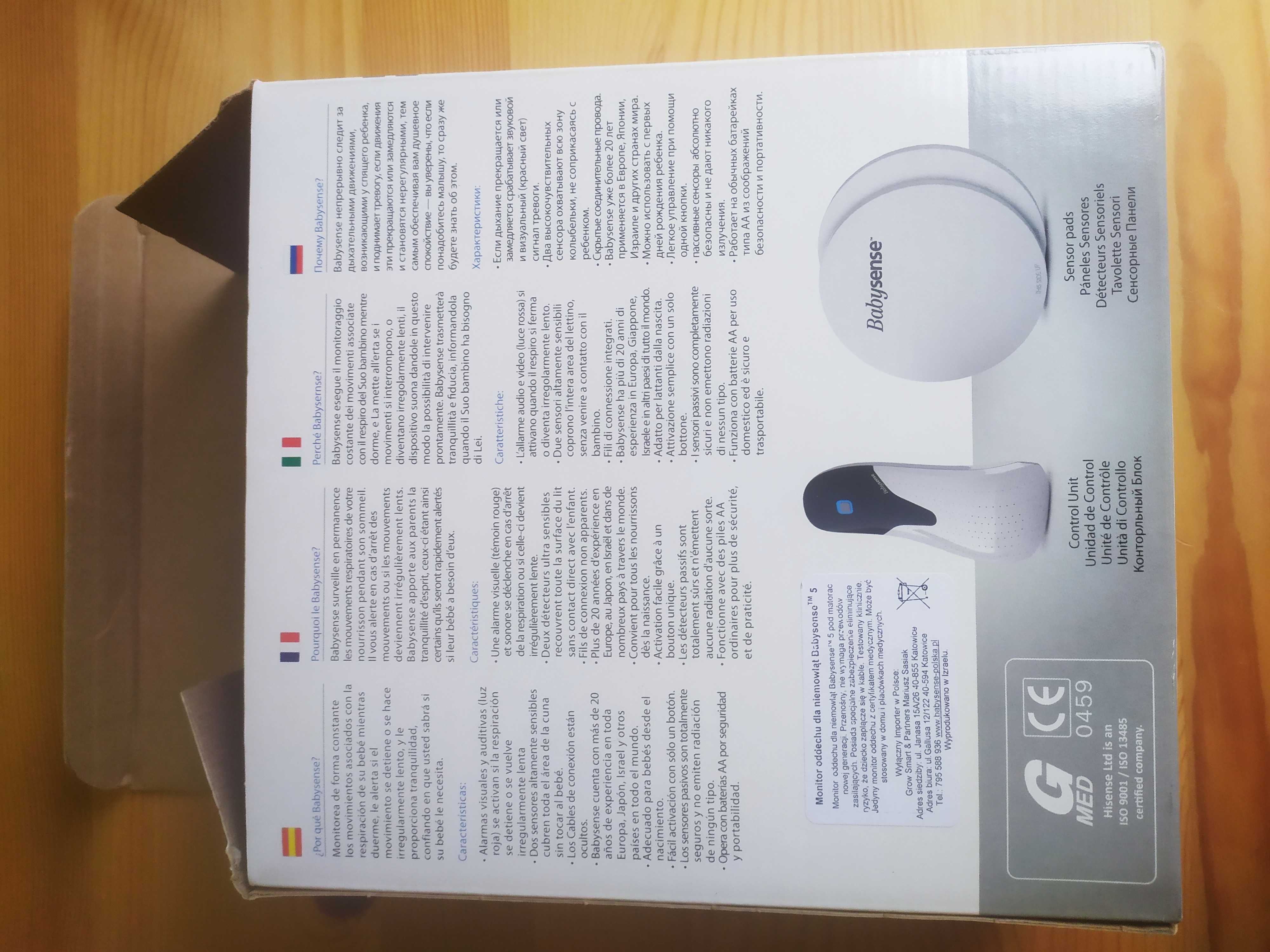 Monitor oddechu Babysense 5