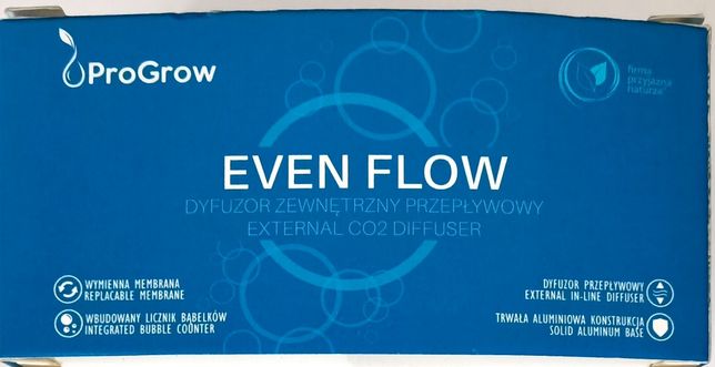 Dyfuzor przepływowy CO2 Even Flow Firmy ProGrow Na Węże 12/16