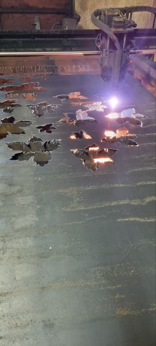 Плазменна порiзка металу,плазма