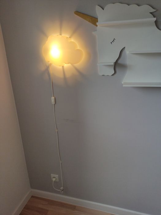 Lampka kinkiet ścienny IKEA chmurka