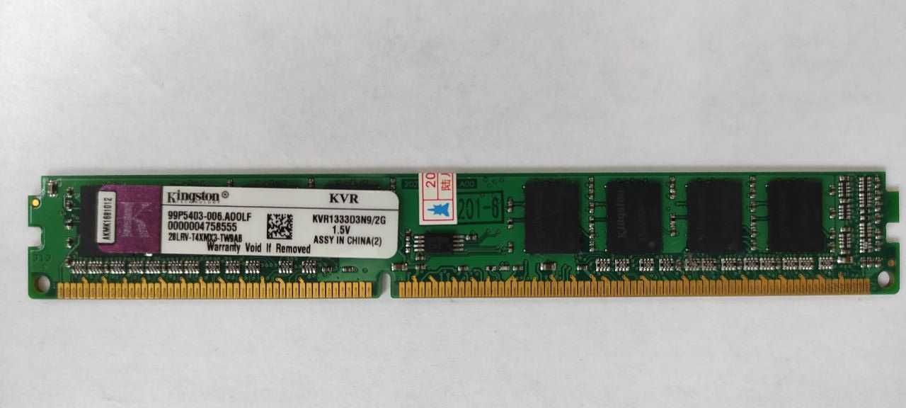 Оперативна пам'ять Kingston DDR3 2Gb 2Гб