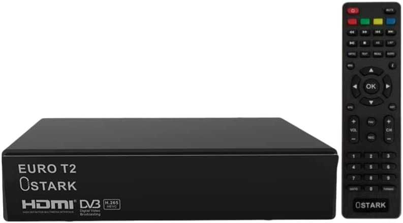 Receptor terrestre TDT TDT2 FTA DVB-T2 DVB-C, H.265 HEVC Full HD PVR