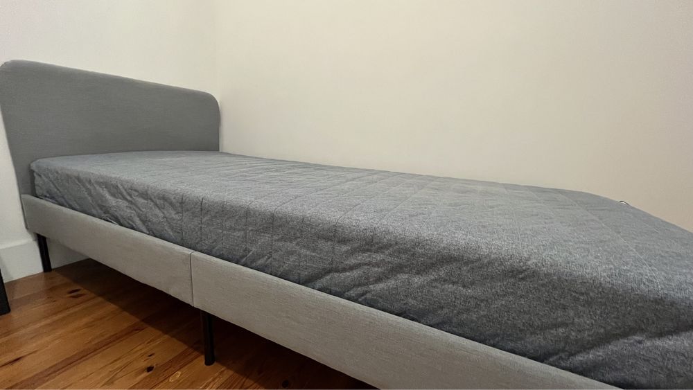 Cama de solteiro (estrato Incluido) e Colchão