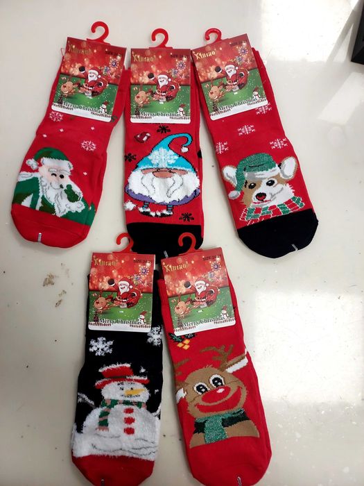 Skarpetki skarpety świąteczne 18-25