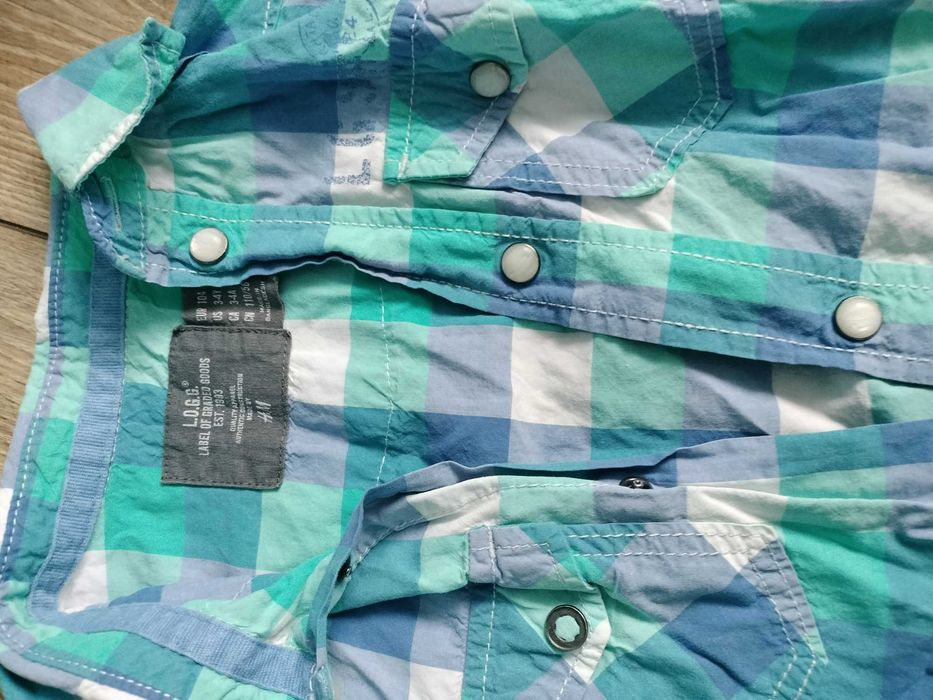 Koszula chłopięca HM rozmiar 104