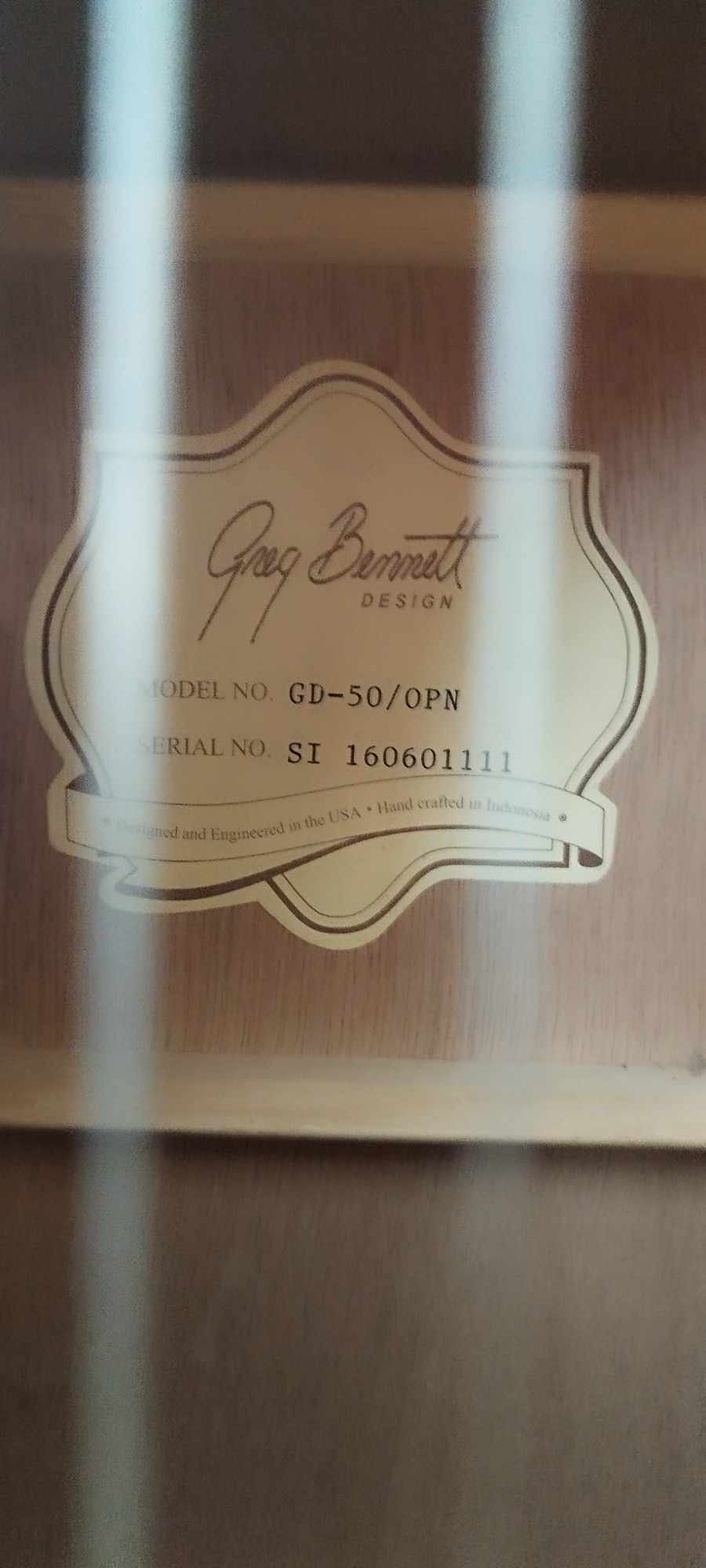 Gitara akustyczna Greg Bennett GD-50 OPN