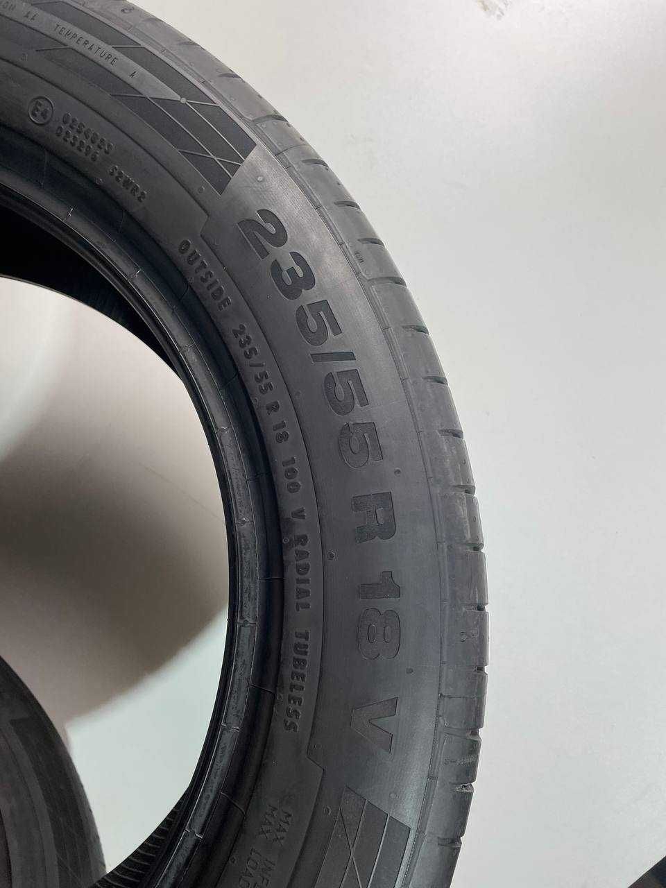 Пара літніх шин 235/55 R18 100V Continental SportContact 5 ContiSeal