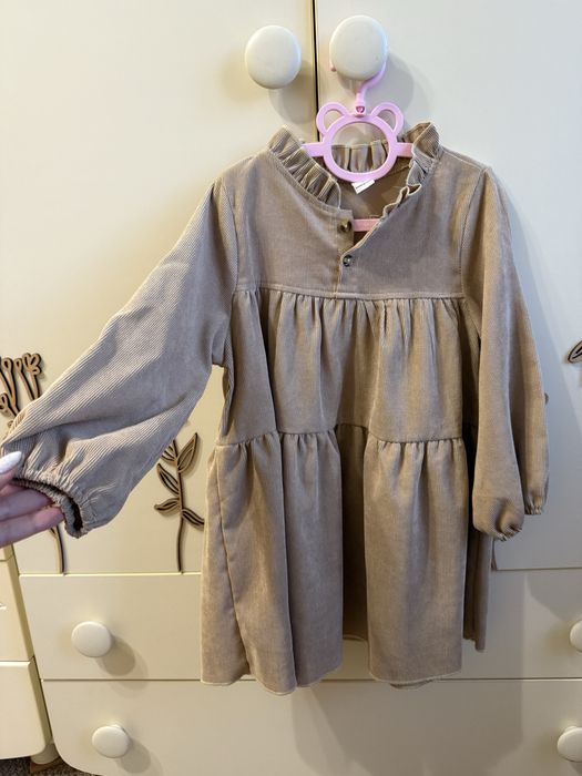 Платье вельветовое осеннее 5