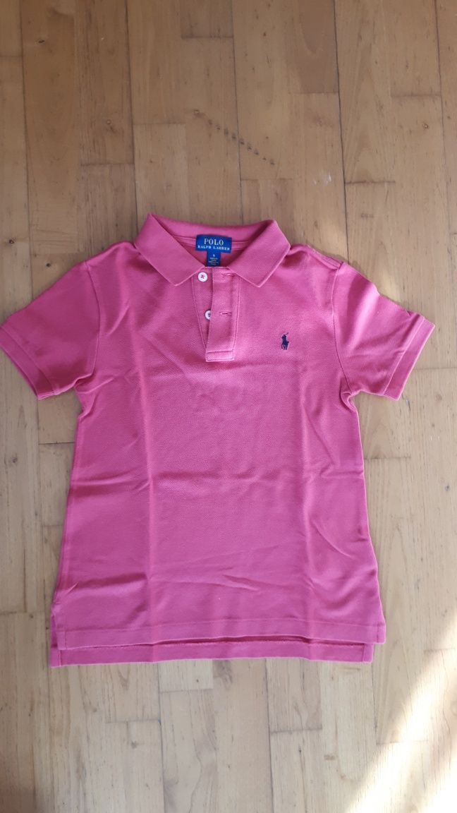 Polo e thirst Ralph Lauren originais  tamanho 6 anos