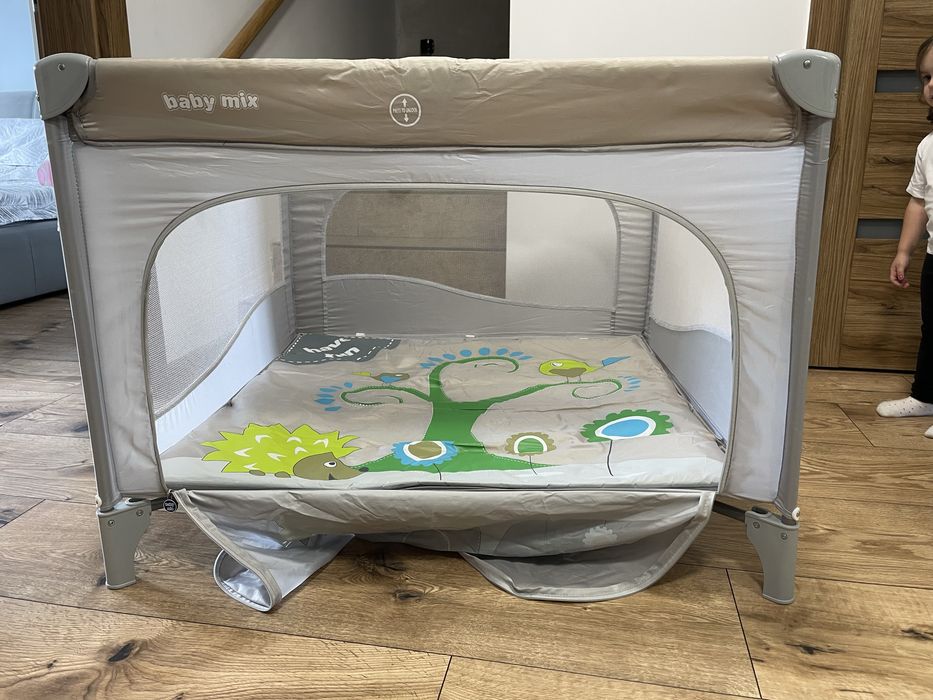 Kojec dziecięcy składany 1x1 m