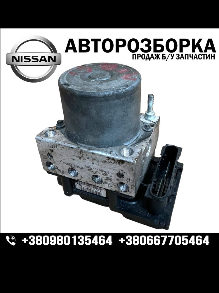 Блок ABS Nissan Qashqai J10 1.5 2.0 dci 1.6b 2.0b