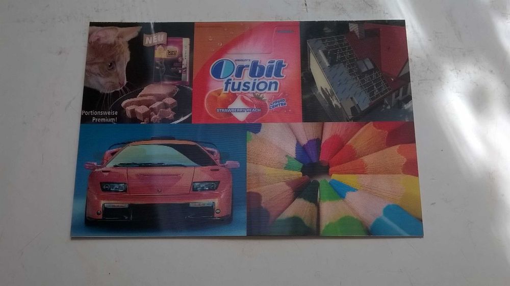 Orbit fusion - folder reklamowy 3D (trójwymiarowy)