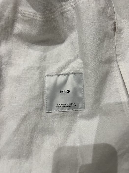 Casaco de linho Mango