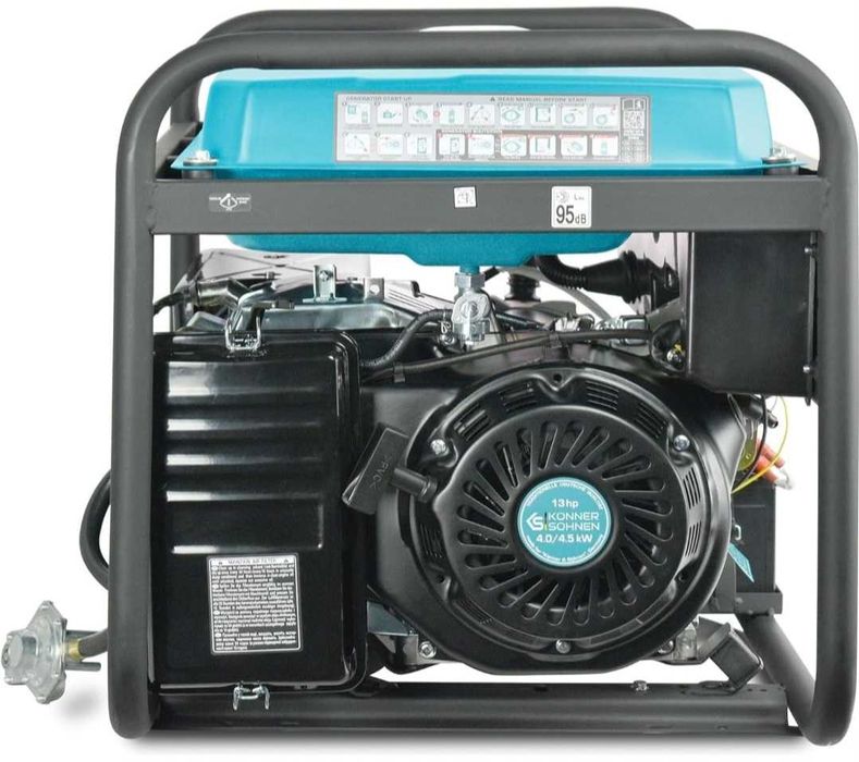 Генератор на зрідженому паливі/бензині K&S Könner&Söhnen KS 5000E G