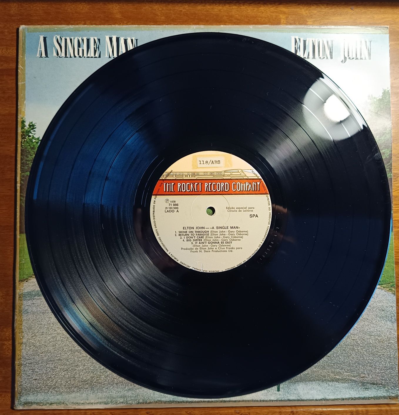 Disco de Vinil Elton John - A Single Man