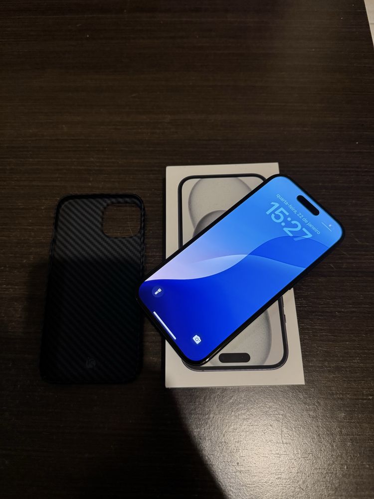 Iphone 15 como novo. Garantia ate setembro 2027