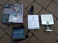 Lampa solarna LED z czujnikiem ruchu i zmierzchu. Nowe