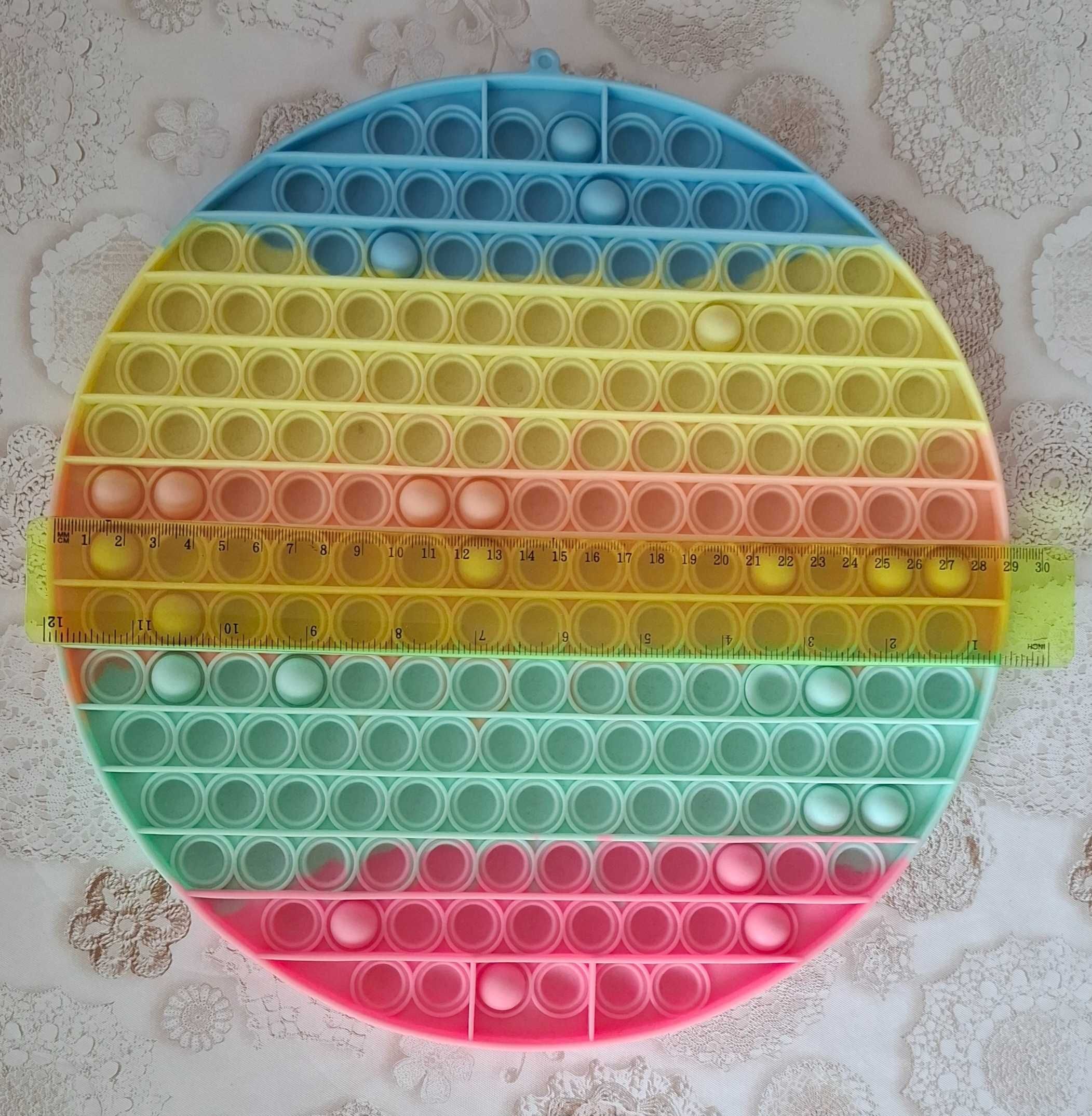 Popit / Pop-it / Push Bubble / koło / XXXL / antystresowa