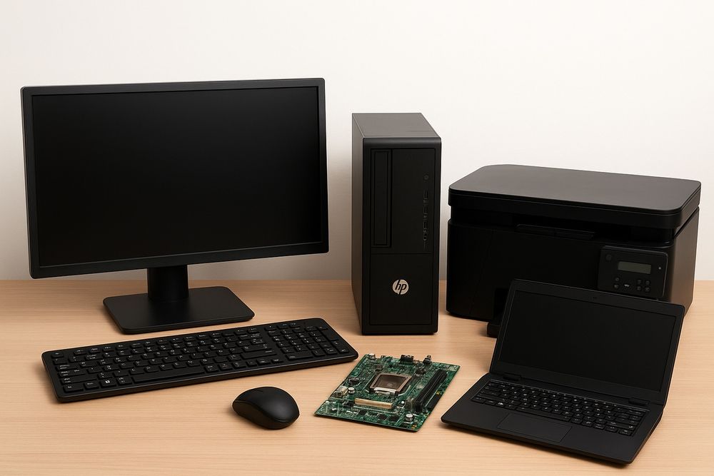 Lote equipamento informático