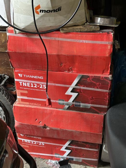 Новые тяговые акумуляторы