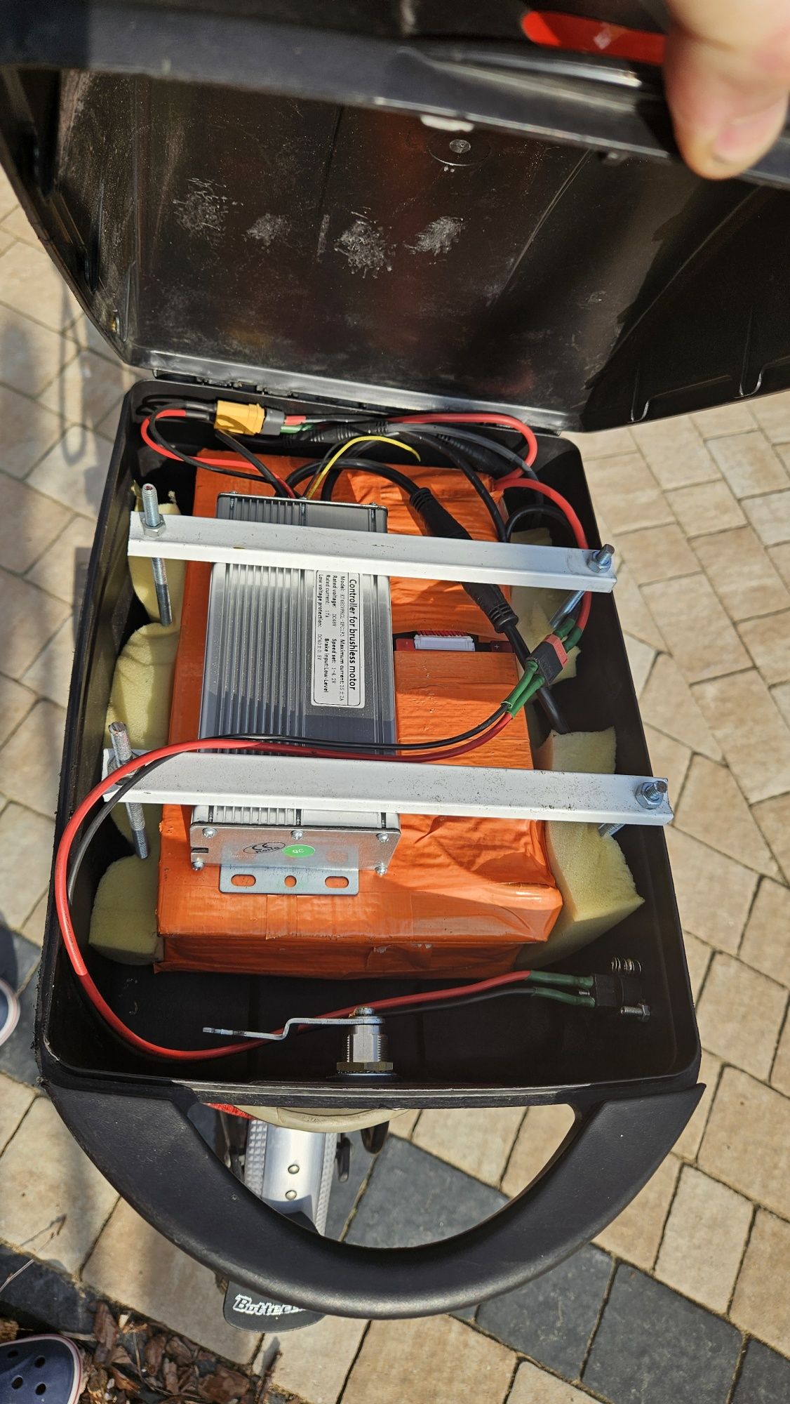 Damski rower elektryczny Bottechia 1500watt akumulator 15AH  48v