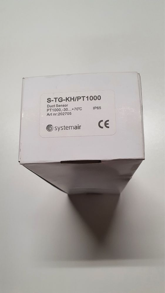 SYSTEMAIR S-TG-KH/PT1000 Czujnik kanałowy temperatury