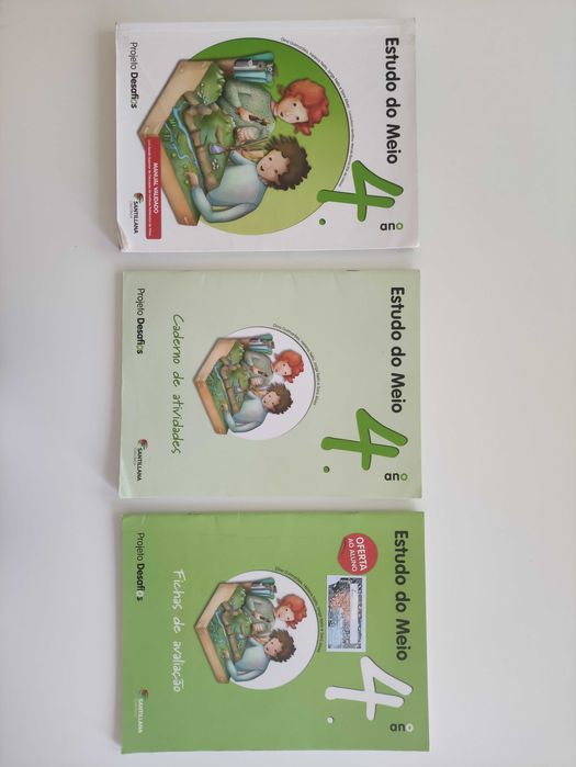 Estudo do Meio 4 - Manual, Caderno de atividades e Fichas de avaliação