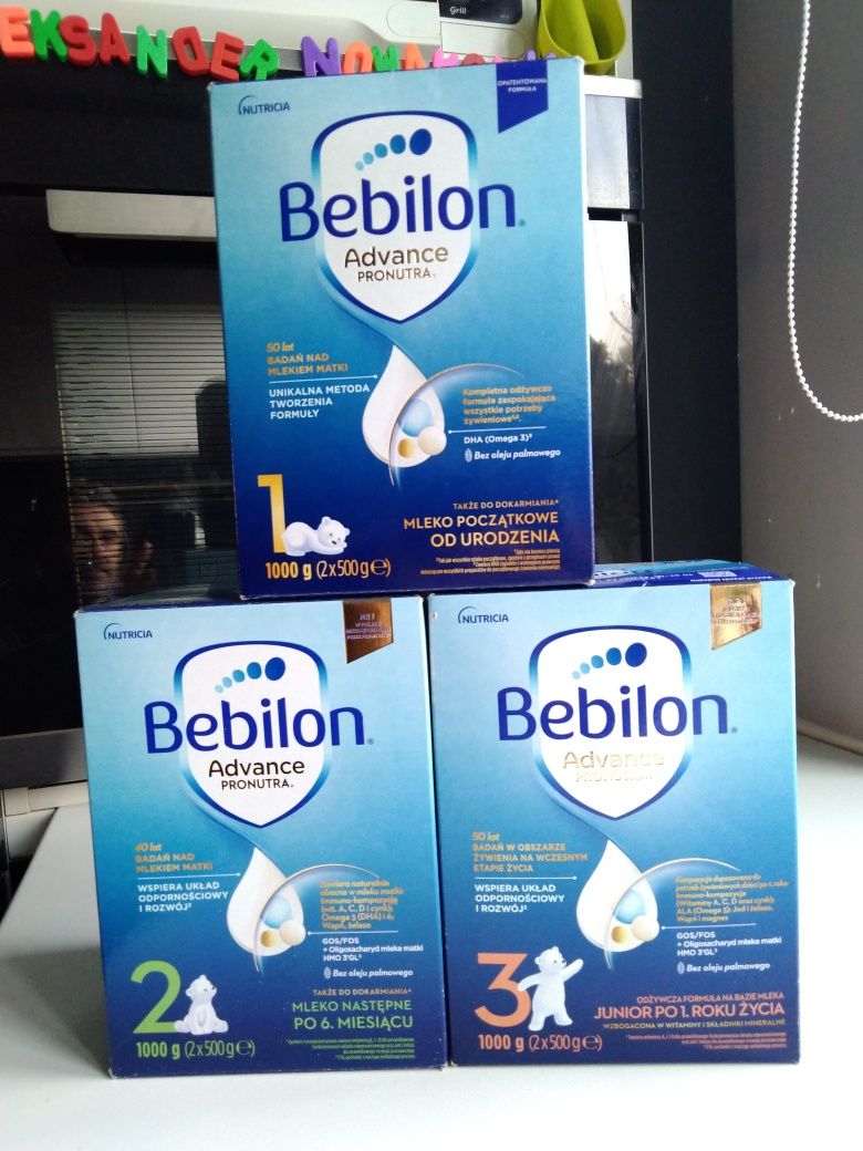 Bebilon 1. 2. 3. 4.
