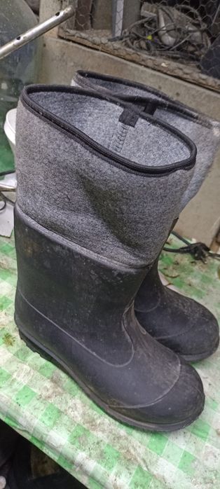 Buty filcowo gumowe