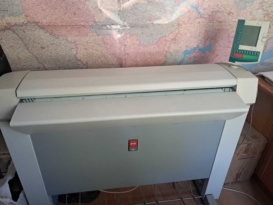 Щирокоформатное МФУ OCE TDS 700, сканер и принтер А0 высокого качества