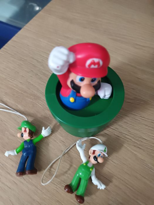 Lote 3 bonecos Mario Bros