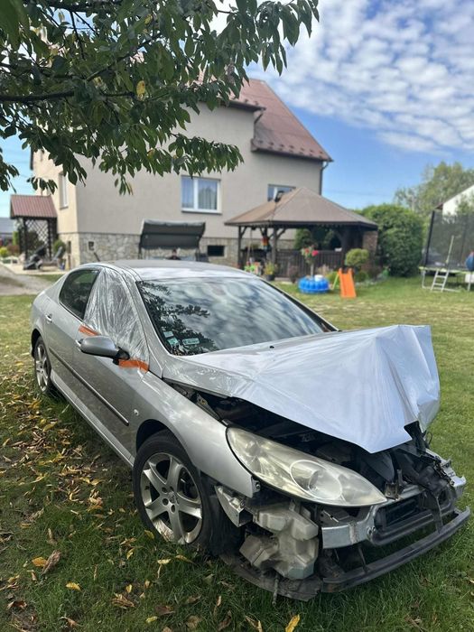 Peugeot 407 uszkodzony