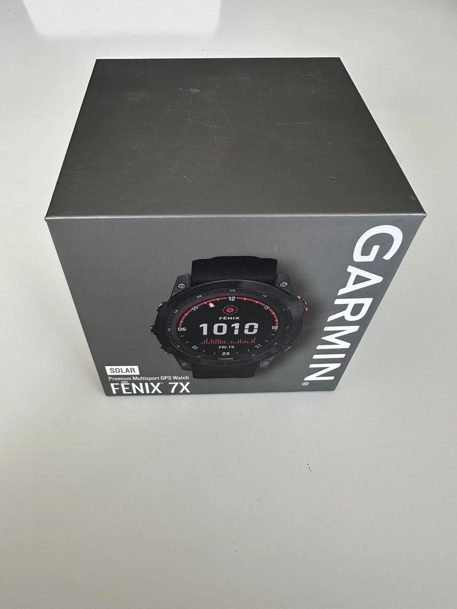Garmin Fenix 7x Solar Novo