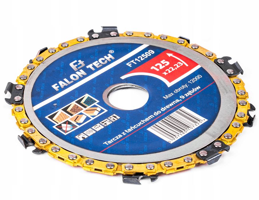 Tarcza Piła Łańcuchowa Do Drzewa Drewna 125Mm 9T